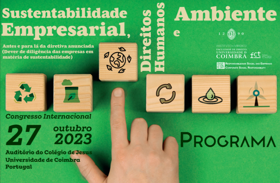 sustentabilidade- Congresso internacional | Sustentabilidade Empresarial, Direitos Humanos e Ambiente