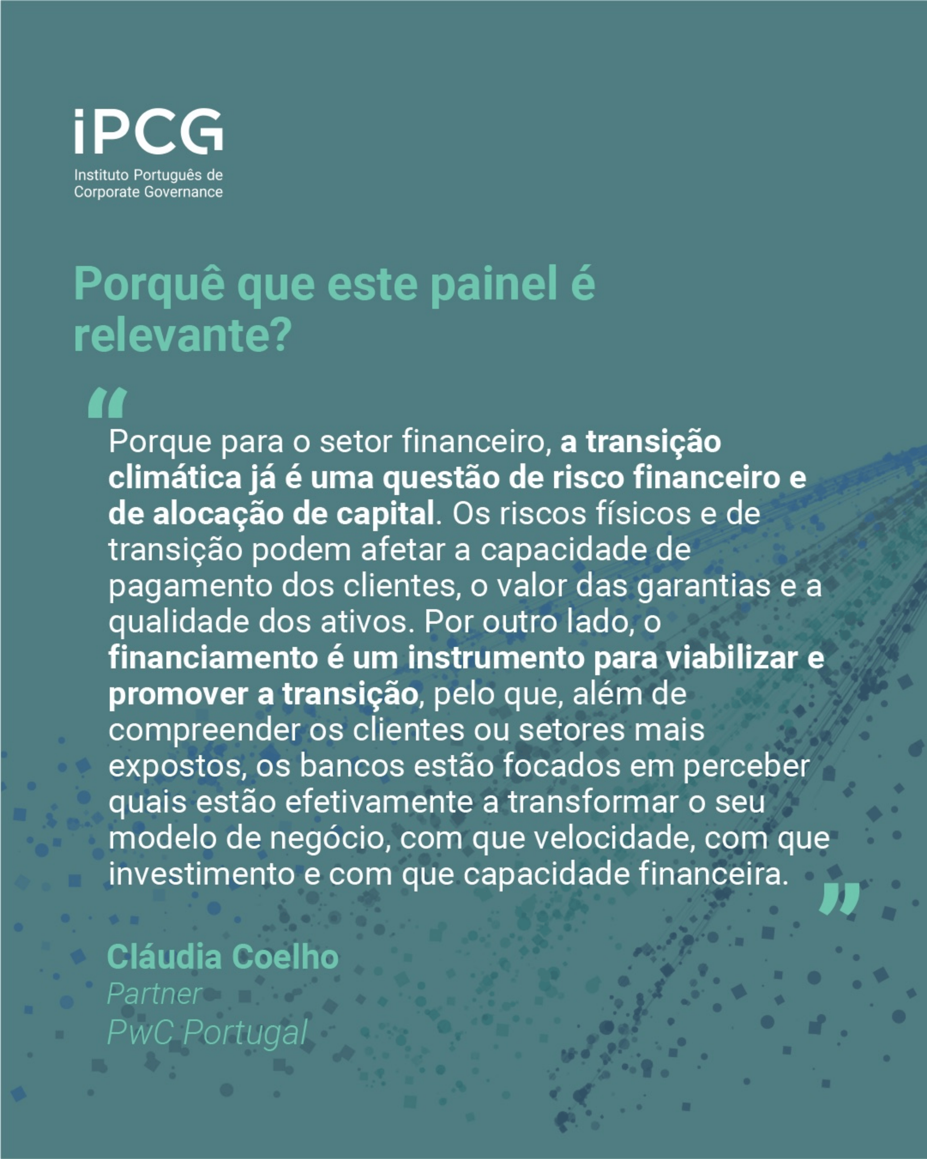 Créditos IPCG IPCG - Instituto Português de Corporate Governance