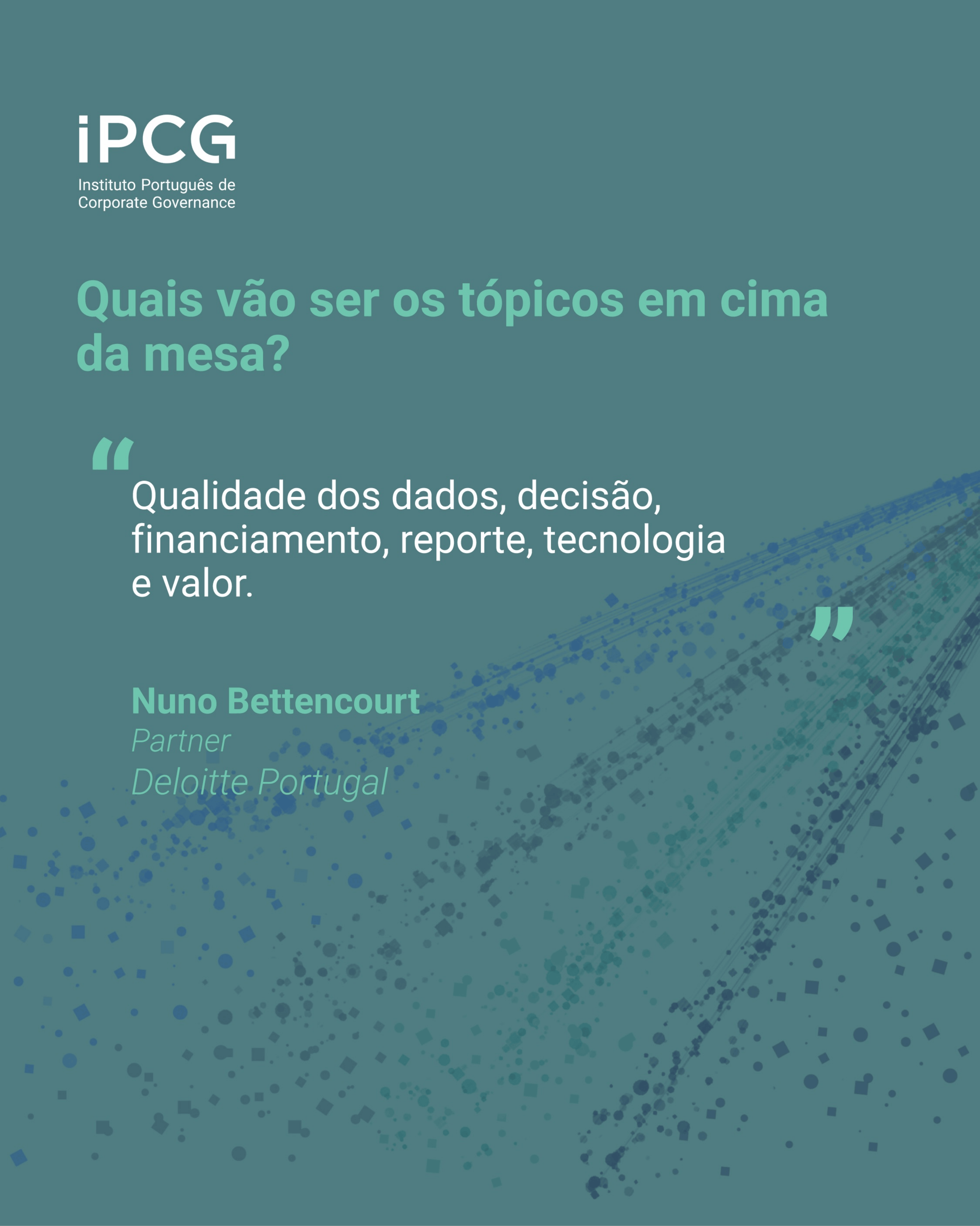 Créditos IPCG IPCG - Instituto Português de Corporate Governance