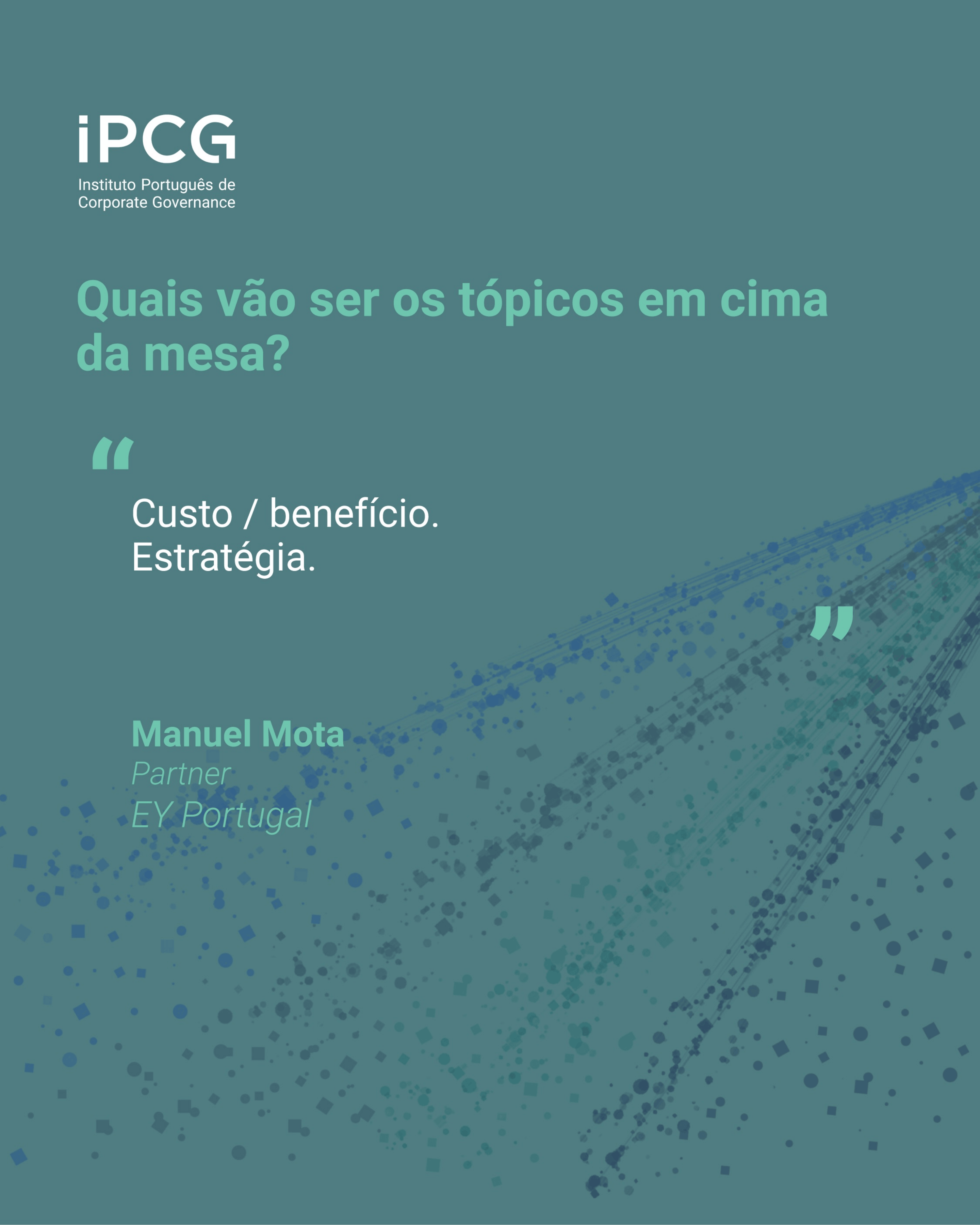 Créditos IPCG IPCG - Instituto Português de Corporate Governance