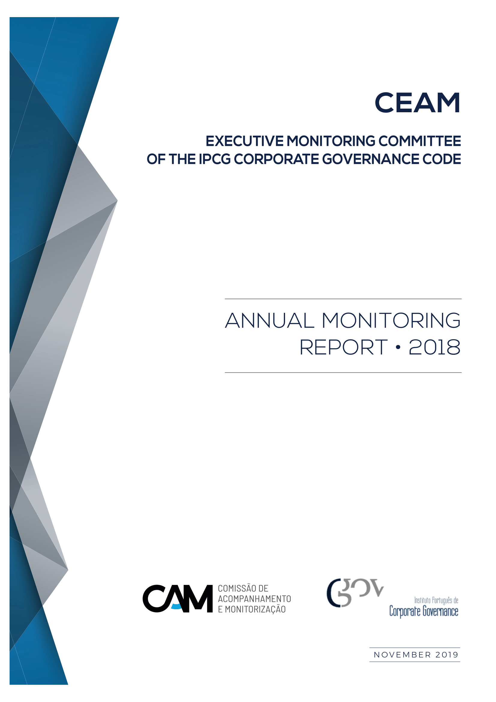 Annual Monitoring Report of the IPCG 2018 Corporate Governance Code with regard to 2018