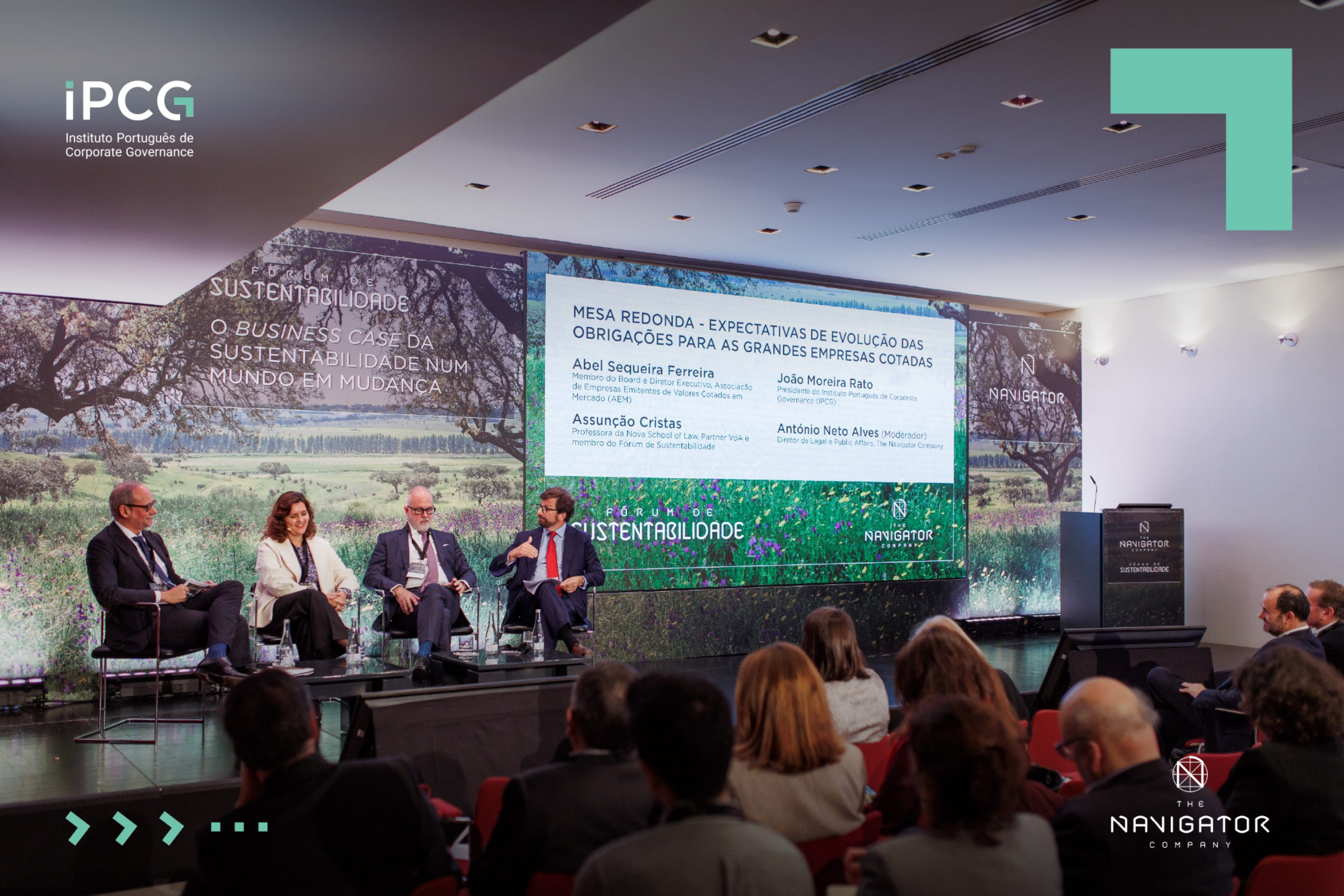 Participação do IPCG no 20º Fórum de Sustentabilidade da The Navigator Company