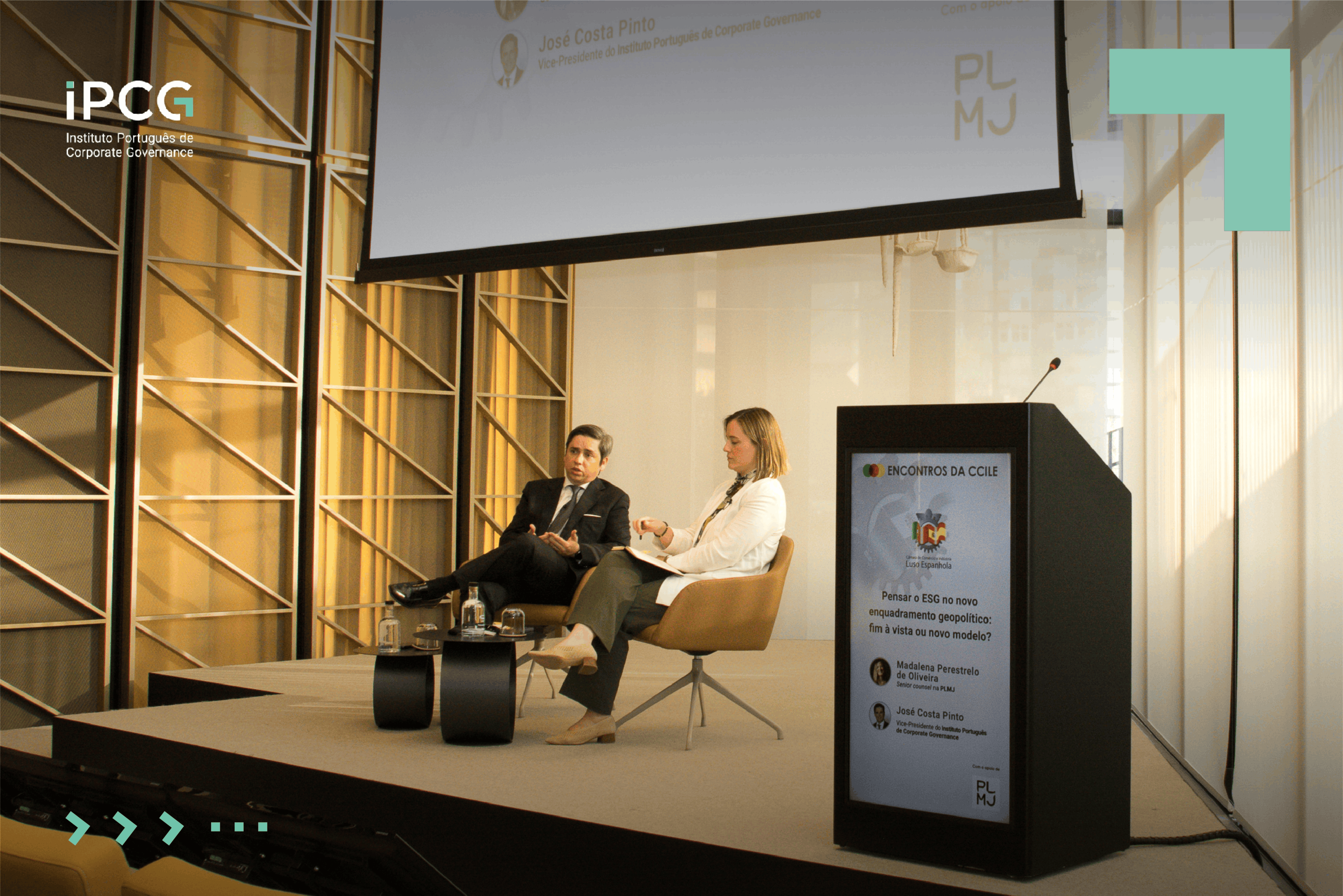 IPCG destaca o papel estruturante do ESG na governa&ccedil;&atilde;o corporativa em debate da CCILE